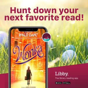 Libby app Easter ad. 